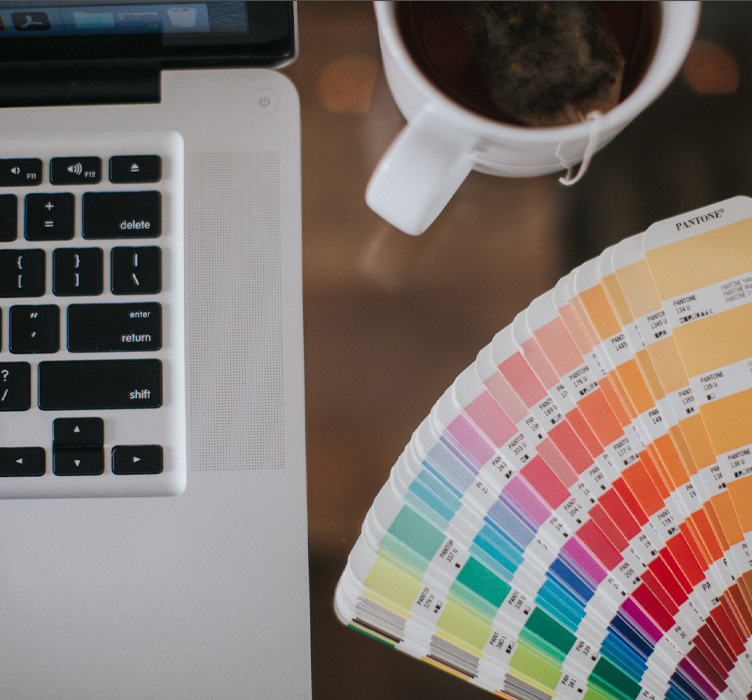 Graphic design and digital media examples